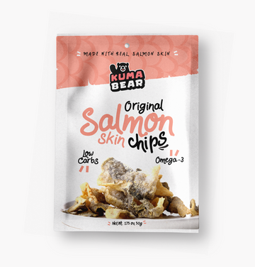 Kuma Bear Original Salmon Skin Chips
