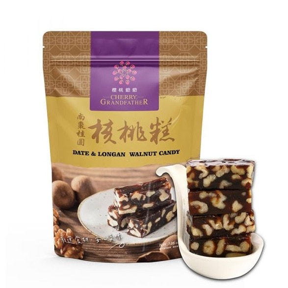 【櫻桃爺爺】南棗桂圓核桃糕100g