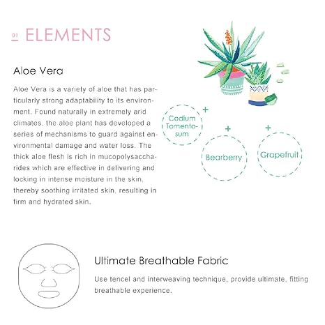 Aloe Vera Soothing Facial Mask