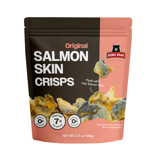Kuma Bear Salted Egg Salmon Skin