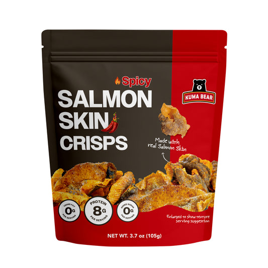 Kuma Bear Spicy Salted Egg Salmon Skin