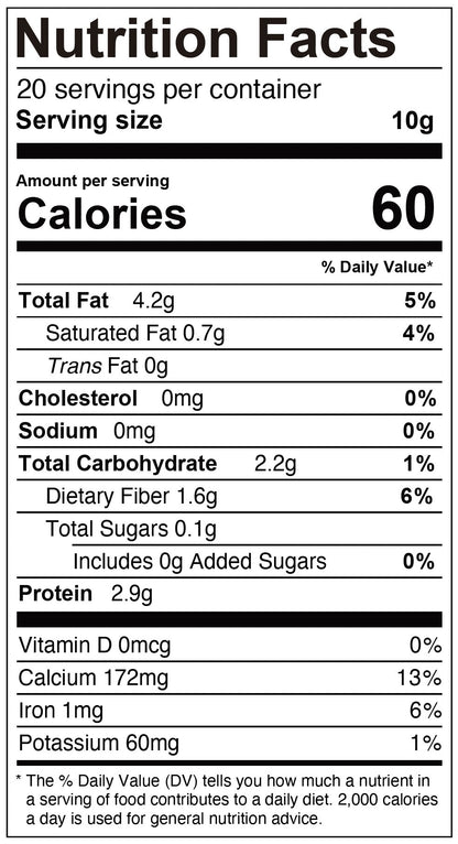 【 Sesaole 】 High Calcium Black Sesame Powder 200g