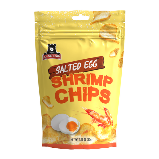 Kuma Bear Salted Egg Shrimp Chips