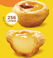 Super Flaky Egg Tart