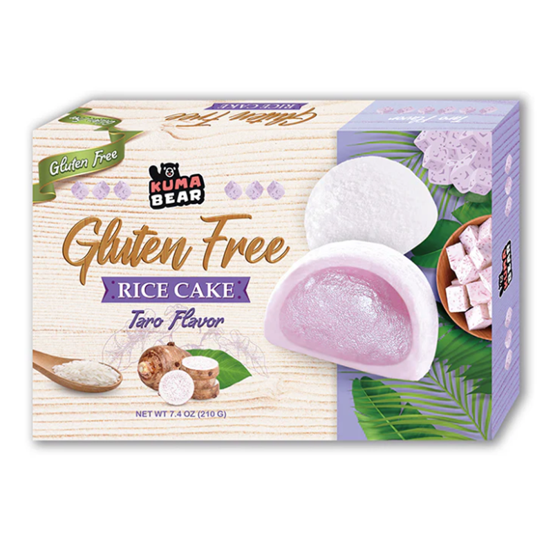 Kuma Bear Gluten Free Rice Cake Taro