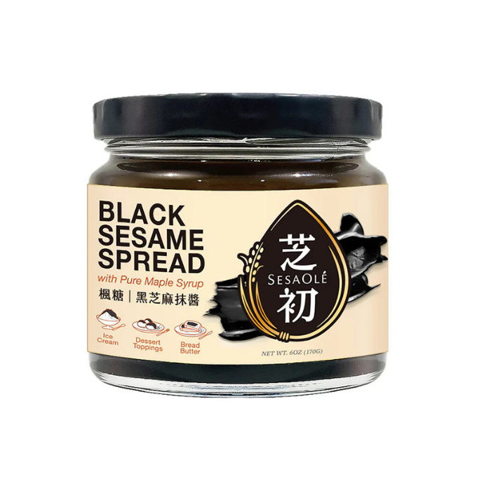 Sesaolé Maple Black Sesame Spread